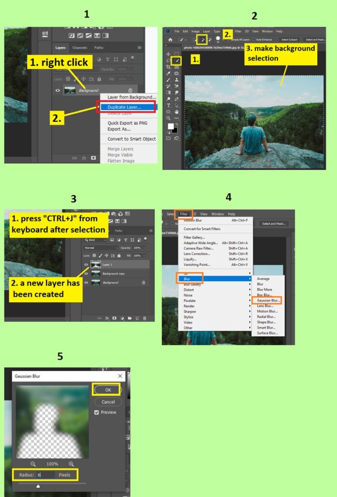 How To Blur A Background In Photoshop 2023