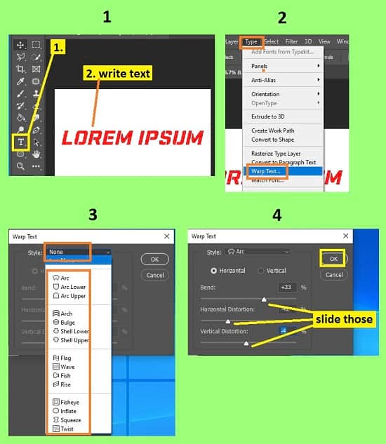 how-to-curve-text-in-photoshop-2022